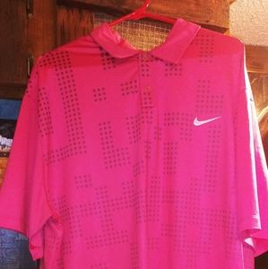 Mens nike golf dry fit shirt